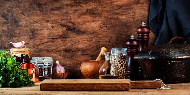 Zestaw przypraw i ziół